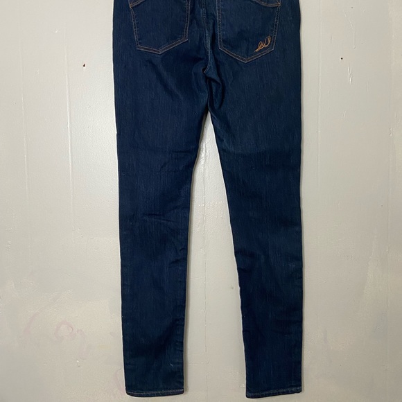 Express Jeans Women’s Size 8R Mia Legging Mid Rise Skinny Jean Dark Wash Jegging - Picture 6 of 9